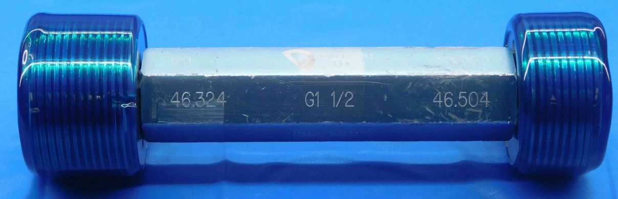 Picture of Vermont Gauge E000298735 1 1/2-11 Bspp Go W/P Truncated Crest